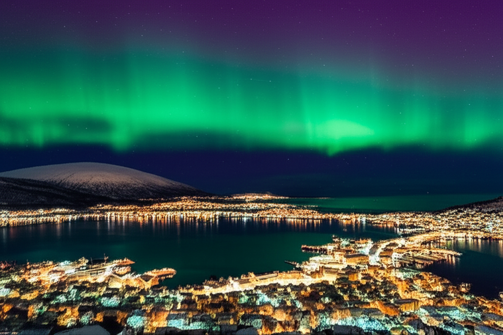 Tromsø vinterlandskap
